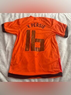 VAN PERSIE HOLLAND 2012/2014 NETHERLANDS SOCCER JERSEY SIZE S